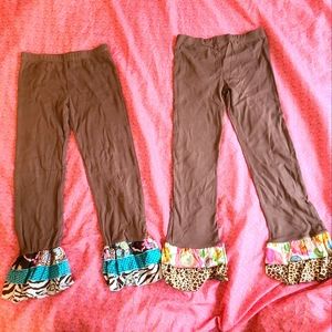 2 Pants Ann Loren by Jess Kids Size 9/10 , very cute, Pre-loved